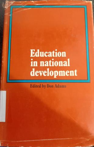 Education in national development