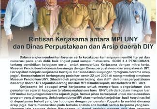 Kerjasama Dinas Perpustakaan dan Arsip Daerah Yogyakarta dengan MPI UNY 