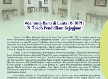 Ada yang Baru di Lantai 2 MPI: 5 Tokoh Pendidikan Kejogjaan